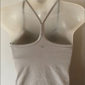 LULULEMON BUILD-IN BRA TANK TOP SIZE 6